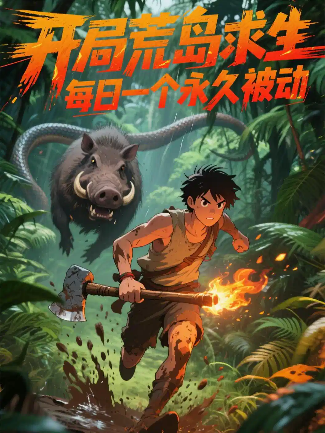开局荒岛求生，每日一个永久被动